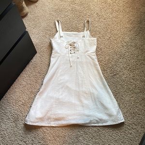 White alterd state dress
